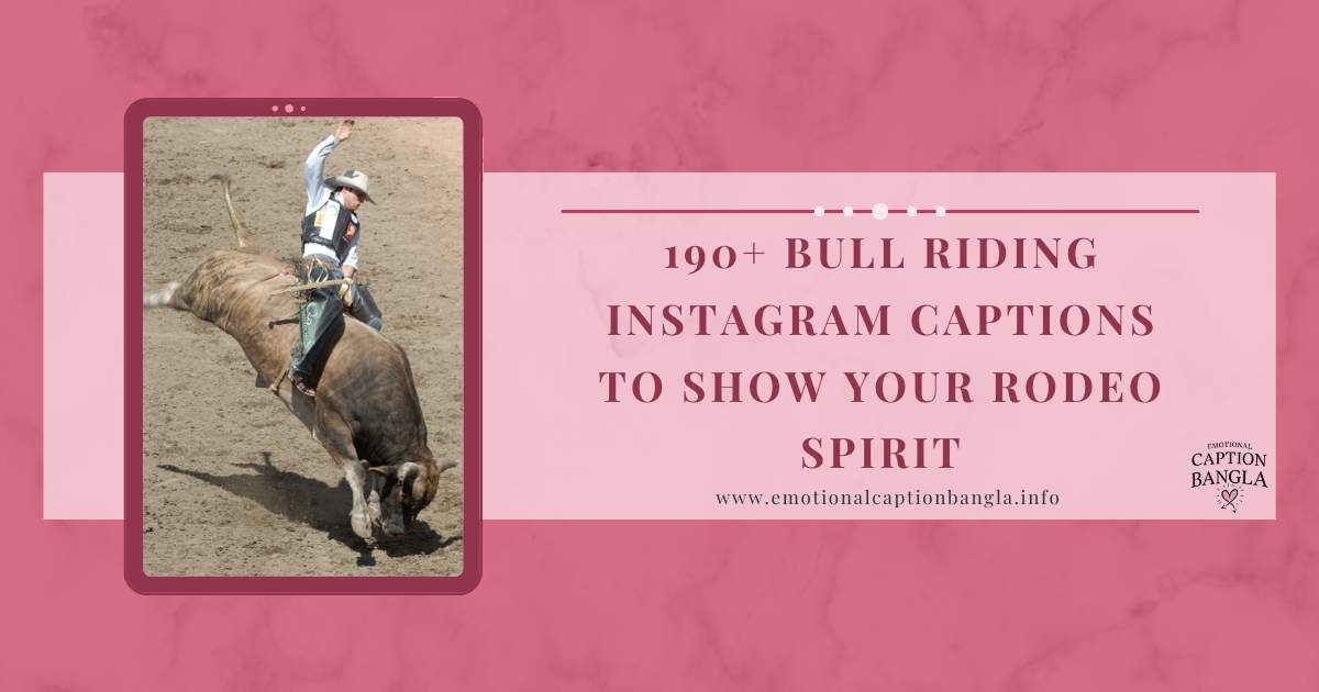 rodeo captions for instagram