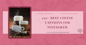 classy coffee captions instagram