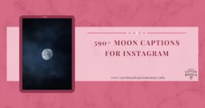 Moon Captions for Instagram