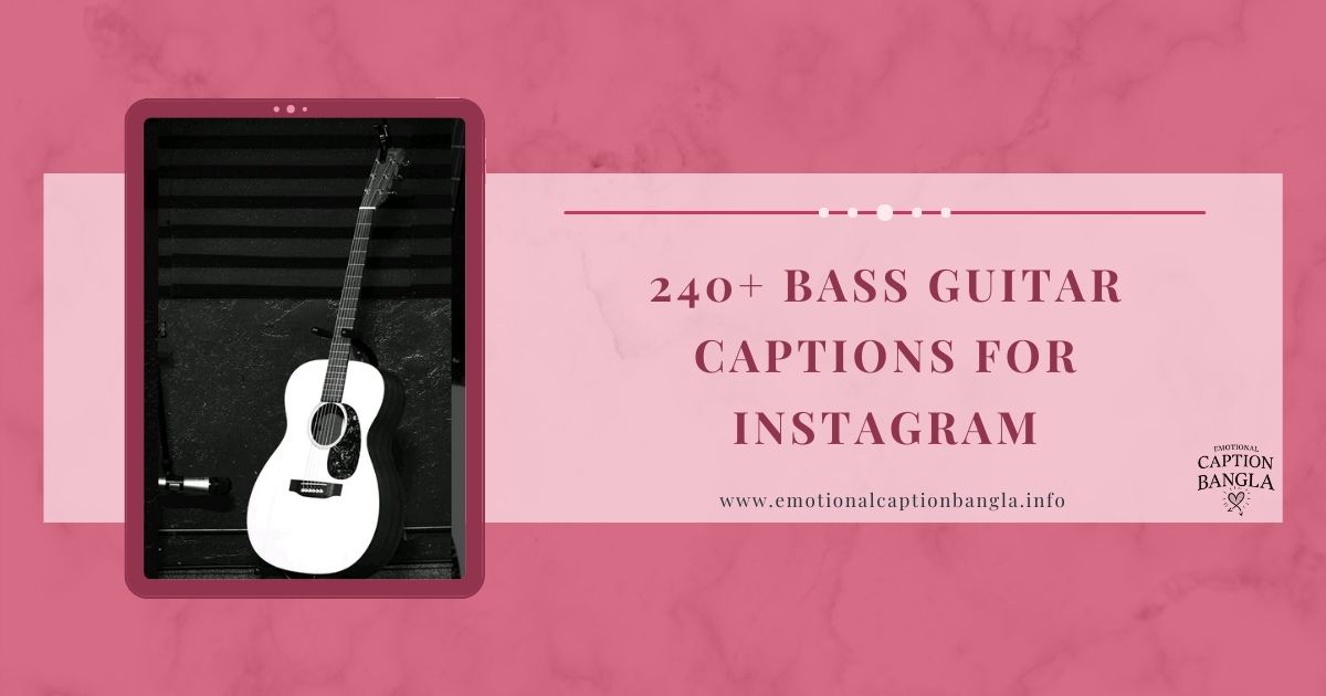 guitar captions for instagram