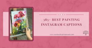 Caption For Painting