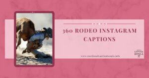 Rodeo Instagram Captions
