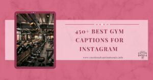 Best Gym Captions for Instagram