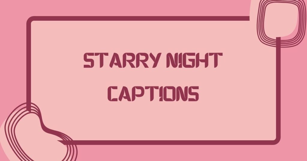 Night Sky Captions