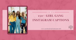 Girls Gang Caption