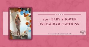 Baby Shower Captions For Instagram