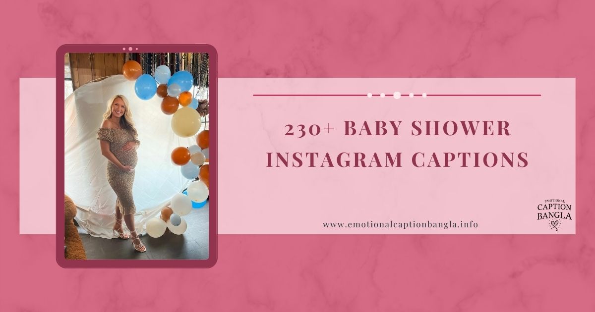Baby Shower Captions For Instagram