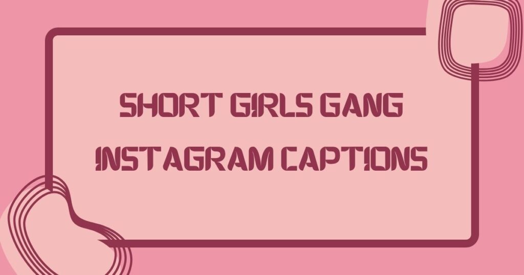 Girls Gang Caption